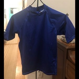 OBX Royal Blue Rash Guard Medium